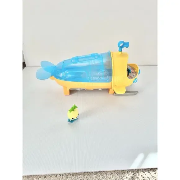 Octonauts Gup S Polar Explore Vehicle Captain Figure + Octopod Incomplete WORKS - Picture 3 of 12